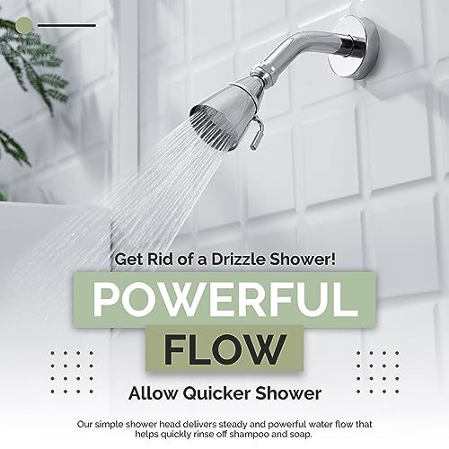 Angle Simple High Flow Shower view 3