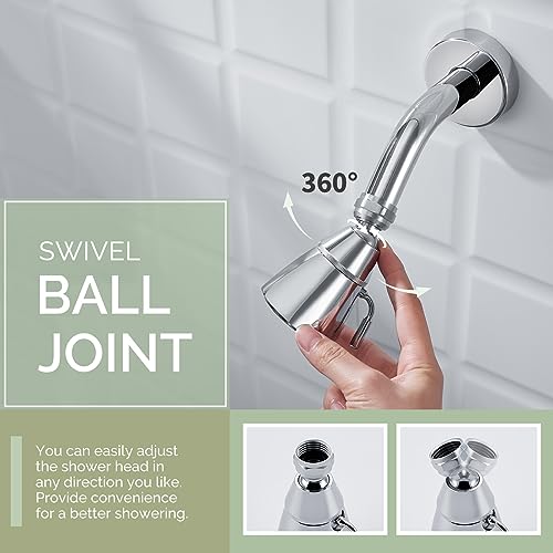 Angle Simple High Flow Shower view 5