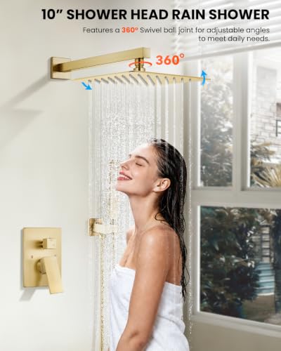 gotonovo Shower Faucet Set with view 3