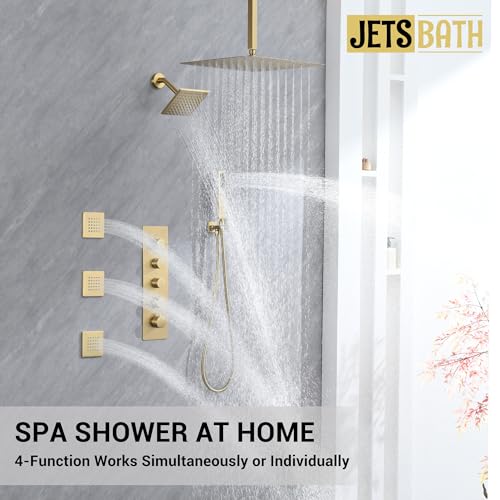 Thermostatic Dual Shower Heads System view 2
