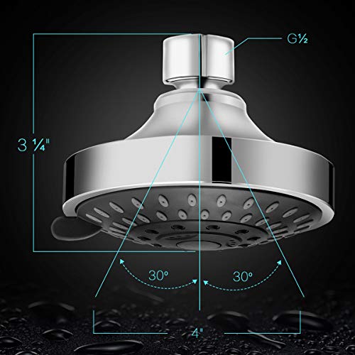 WarmSpray High Pressure Shower Head view 4