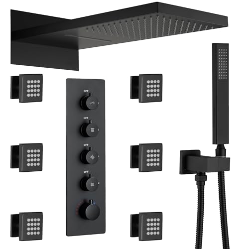 JetsBath Luxury Thermostatic Rain &