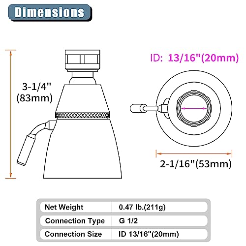 Angle Simple High Flow Shower view 2