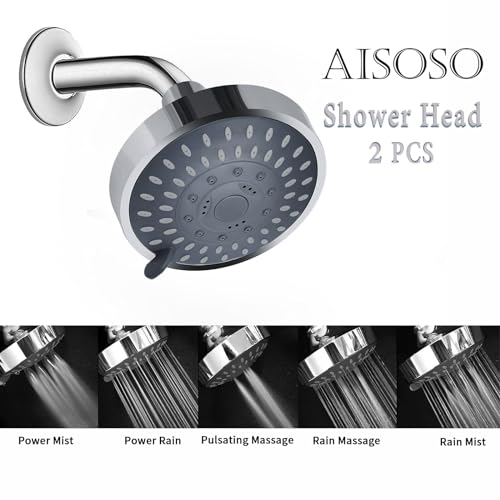 AISOSO Shower Head 2 PCS view 3