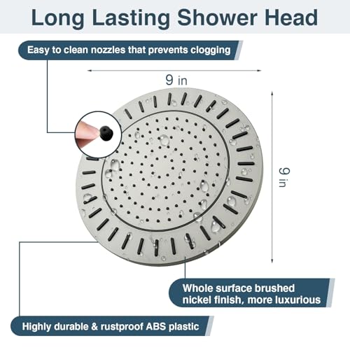BRIGHT SHOWERS Rain Shower Head view 2