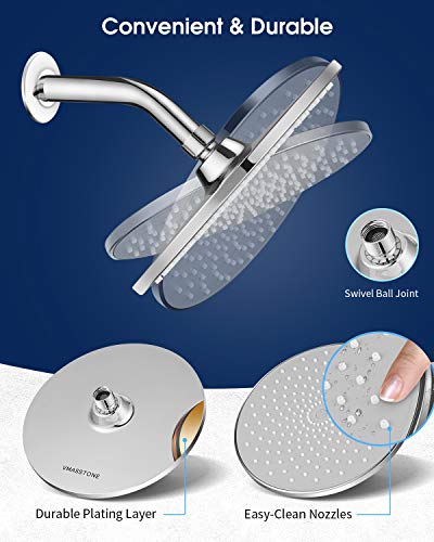 Waterfall Showerhead VMASSTONE High Pressure view 5