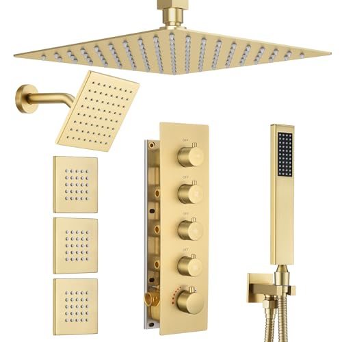 Thermostatic Dual Shower Heads System
