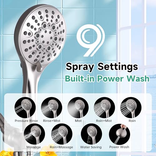 BRIGHT SHOWERS High Pressure Shower view 2