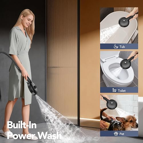 High Pressure Rain Showerhead Combo view 4