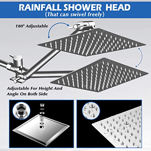 Shower Head 8”Rain Shower Head view 4
