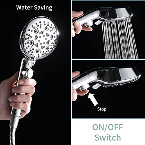 WHZeffect Handheld Shower Heads with view 3