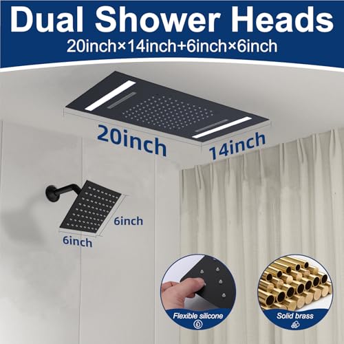 NPYSVSSS Dual Rain Shower Head view 3