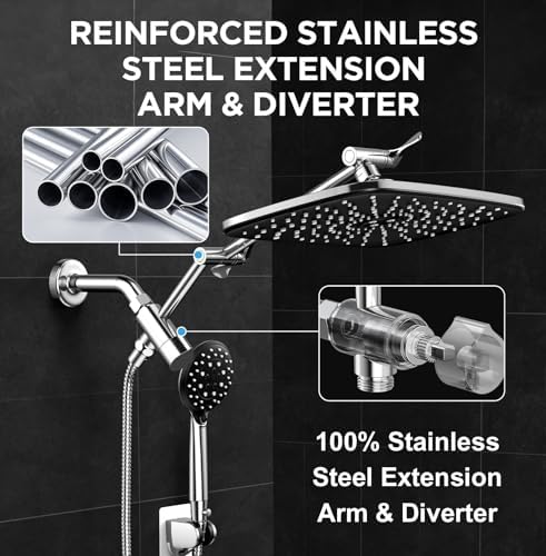 Veken Wide Rain Shower Head view 4
