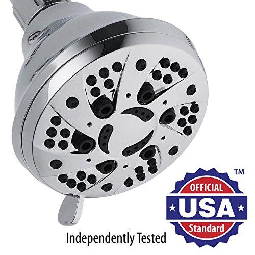 AquaDance Chrome Finish 6-Setting Shower view 2