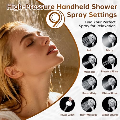 BRIGHT SHOWERS Rain Shower Head view 4