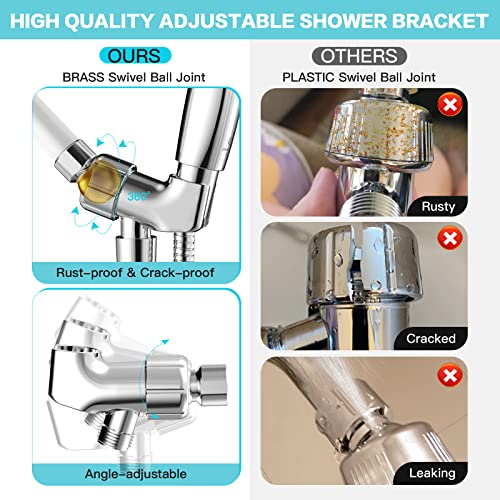 6-Setting Shower Head with Handheld view 4