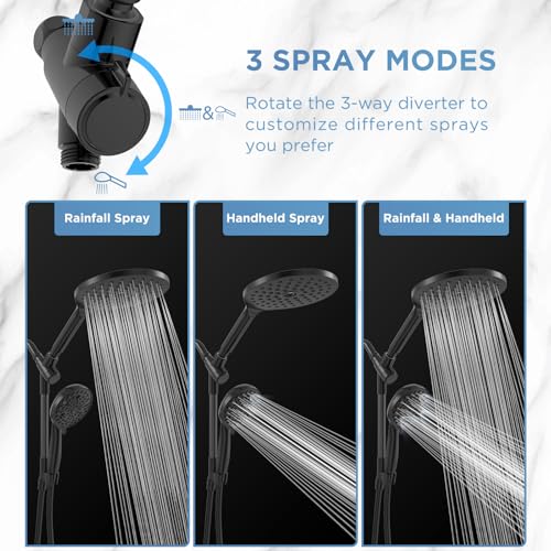 MakeFit Dual Handheld Shower Head view 5