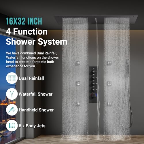 JetsBath Luxury Dual-Zone Rain & view 2