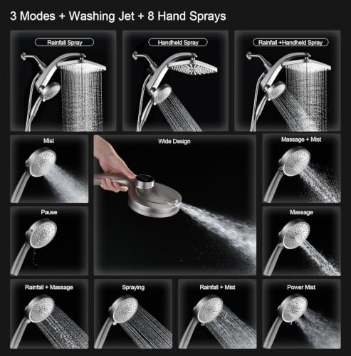 High Pressure Rain Shower Head: view 3