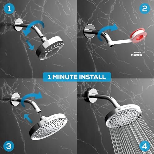 SparkPod Shower Head High Pressure view 3
