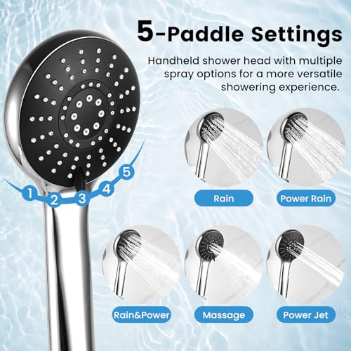 RNDIOZD Shower Head with Handheld view 4