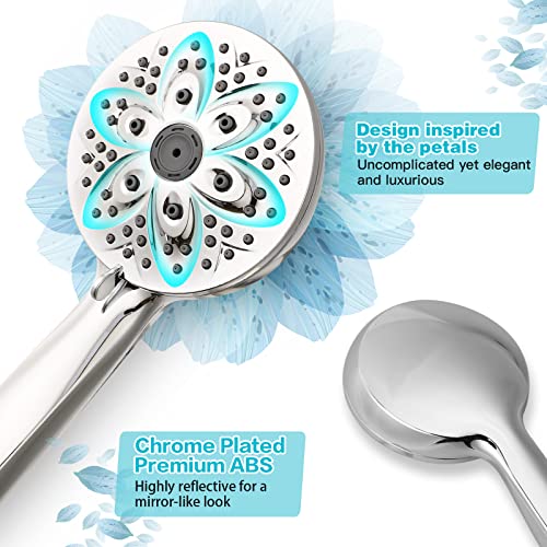 6-Setting Shower Head with Handheld view 3