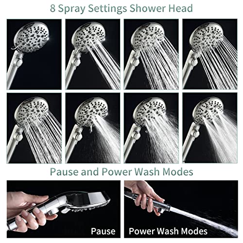 WHZeffect Handheld Shower Heads with view 2