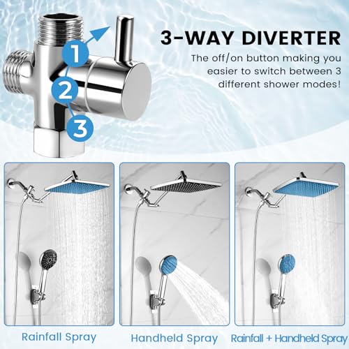 RNDIOZD Shower Head with Handheld view 3