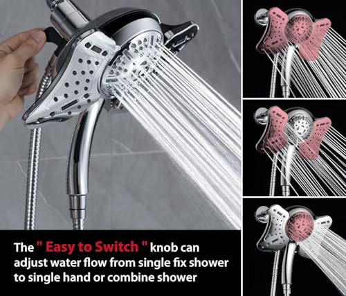 GRICH 2.5GPM Shower Head with view 3