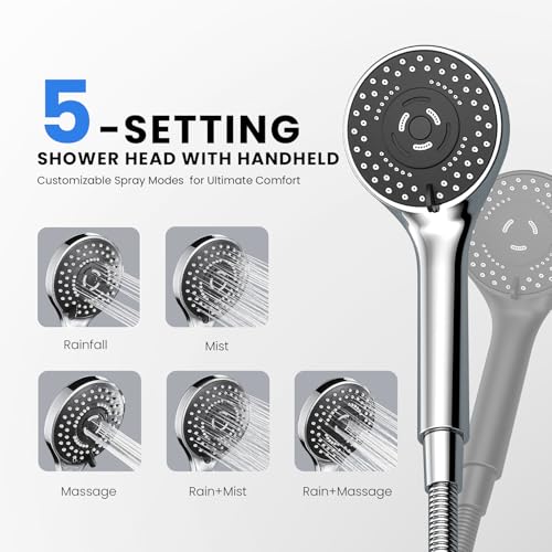 Seacity Wide Rain Shower Head view 3