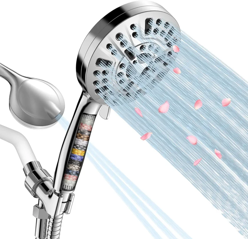 Filtered 15 Stage Handheld Shower Head