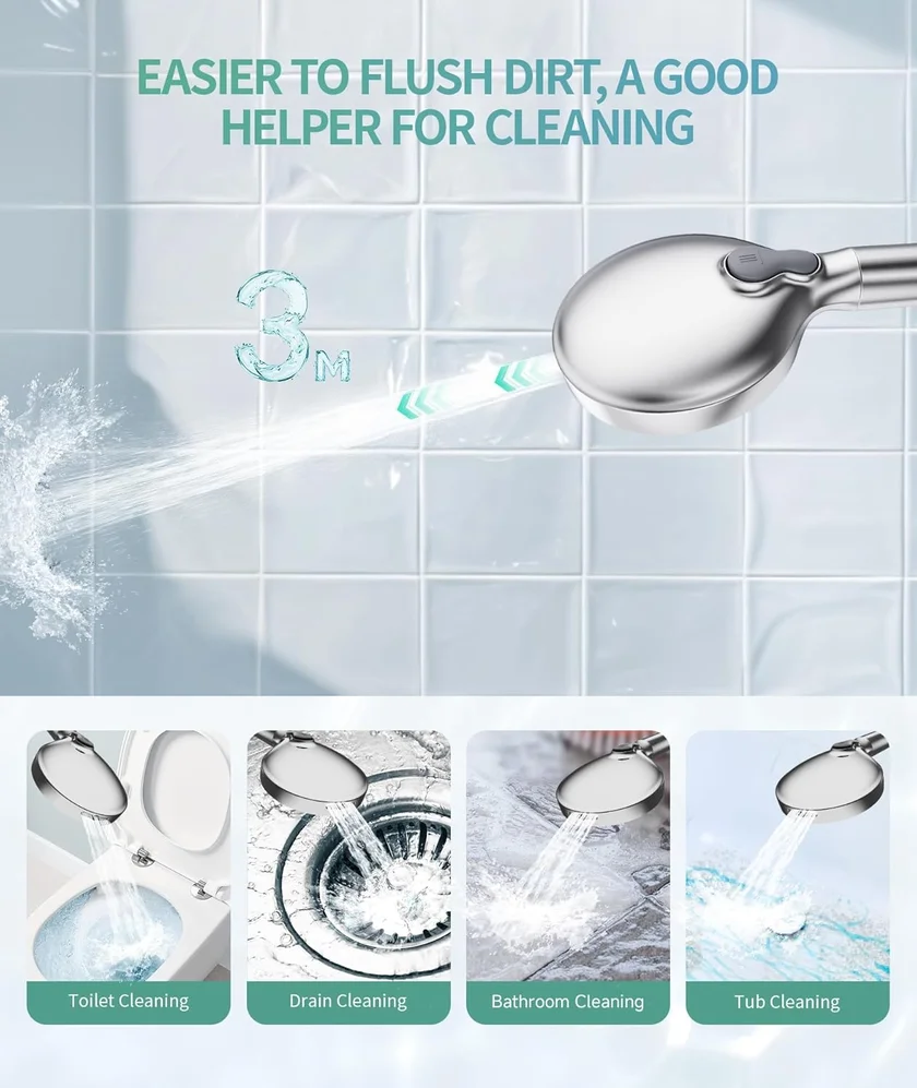 SR SUN RISE shower head complete package