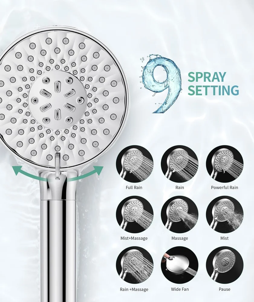 SR SUN RISE shower head installation