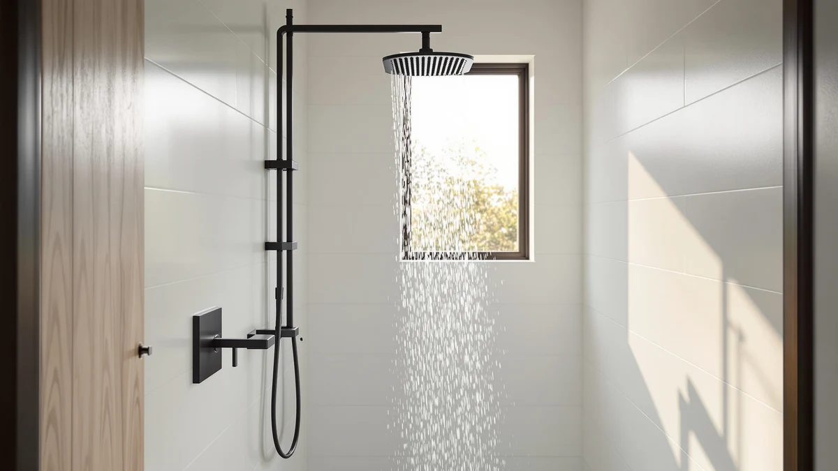 Jinggang Matte Black Shower Review comparison