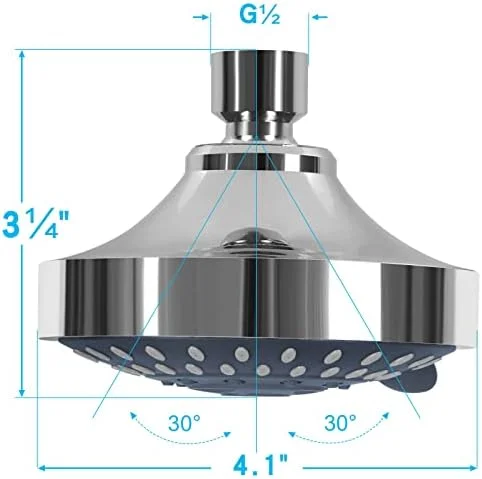 Aisoso Shower Head installed